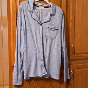Gently used ladies long sleeve long pant pajama by Kim Rogers size 2 XL